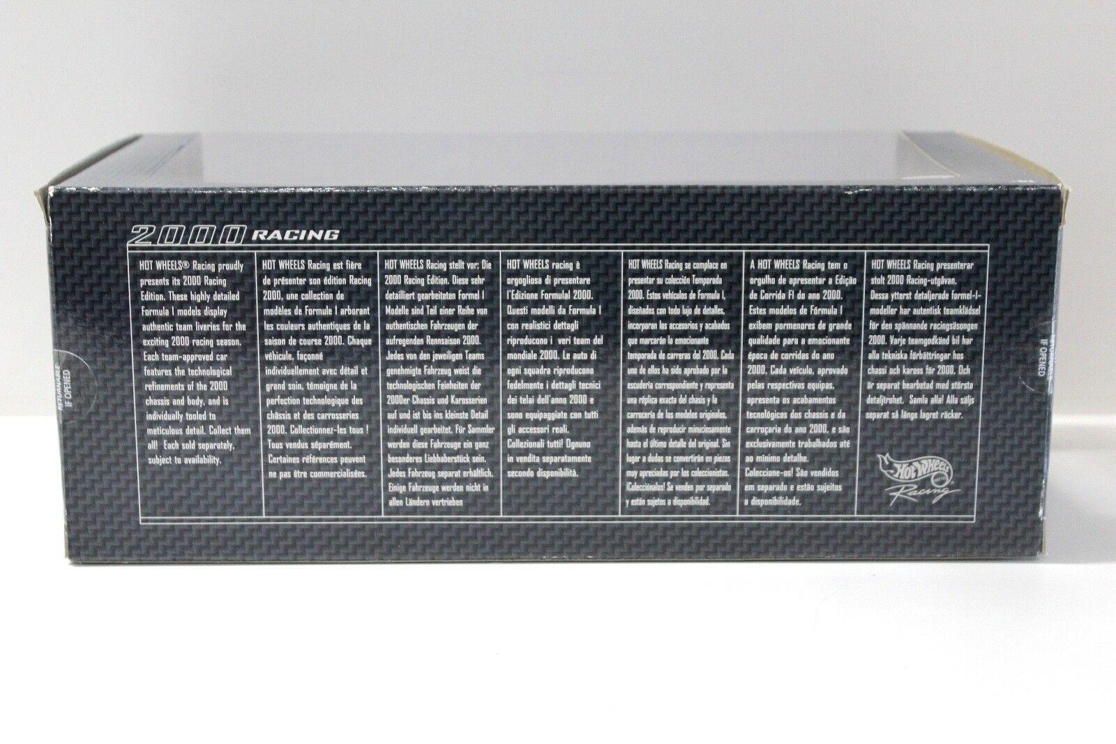 1:18 Hot Wheels Williams F1 FW22 R.Schumacher 2000 #9