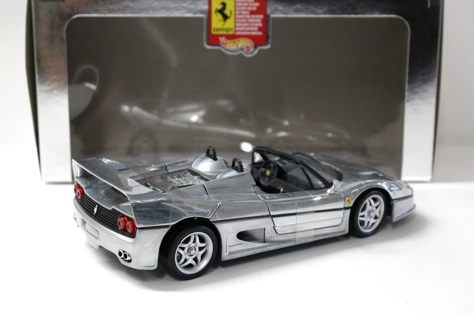1:18 Hot Wheels Ferrari F50 Spider metal polish