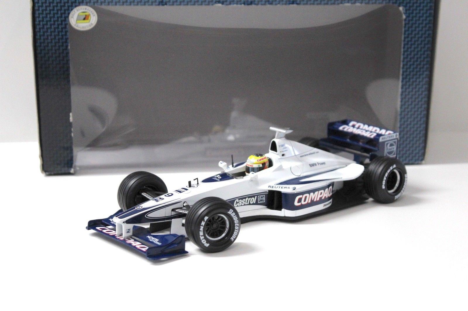 1:18 Hot Wheels BMW Williams F1 FW22 LAUNCH R.Schumacher boxed