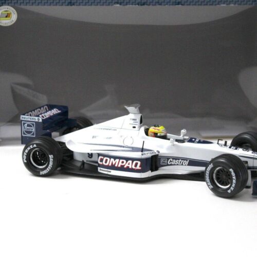 1:18 Hot Wheels BMW Williams F1 FW22 LAUNCH R.Schumacher boxed