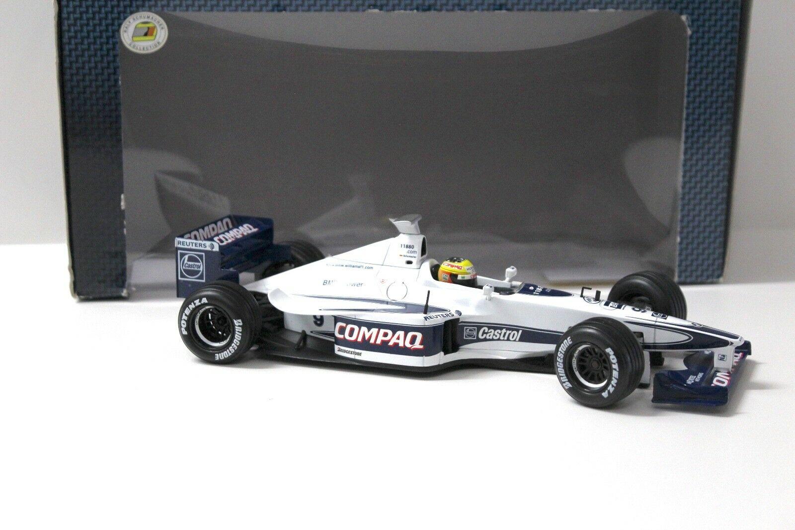 1:18 Hot Wheels BMW Williams F1 FW22 LAUNCH R.Schumacher boxed