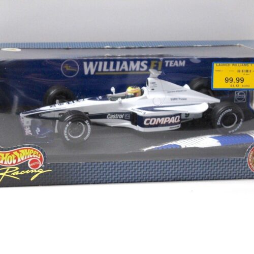 1:18 Hot Wheels BMW Williams F1 FW22 LAUNCH R.Schumacher boxed