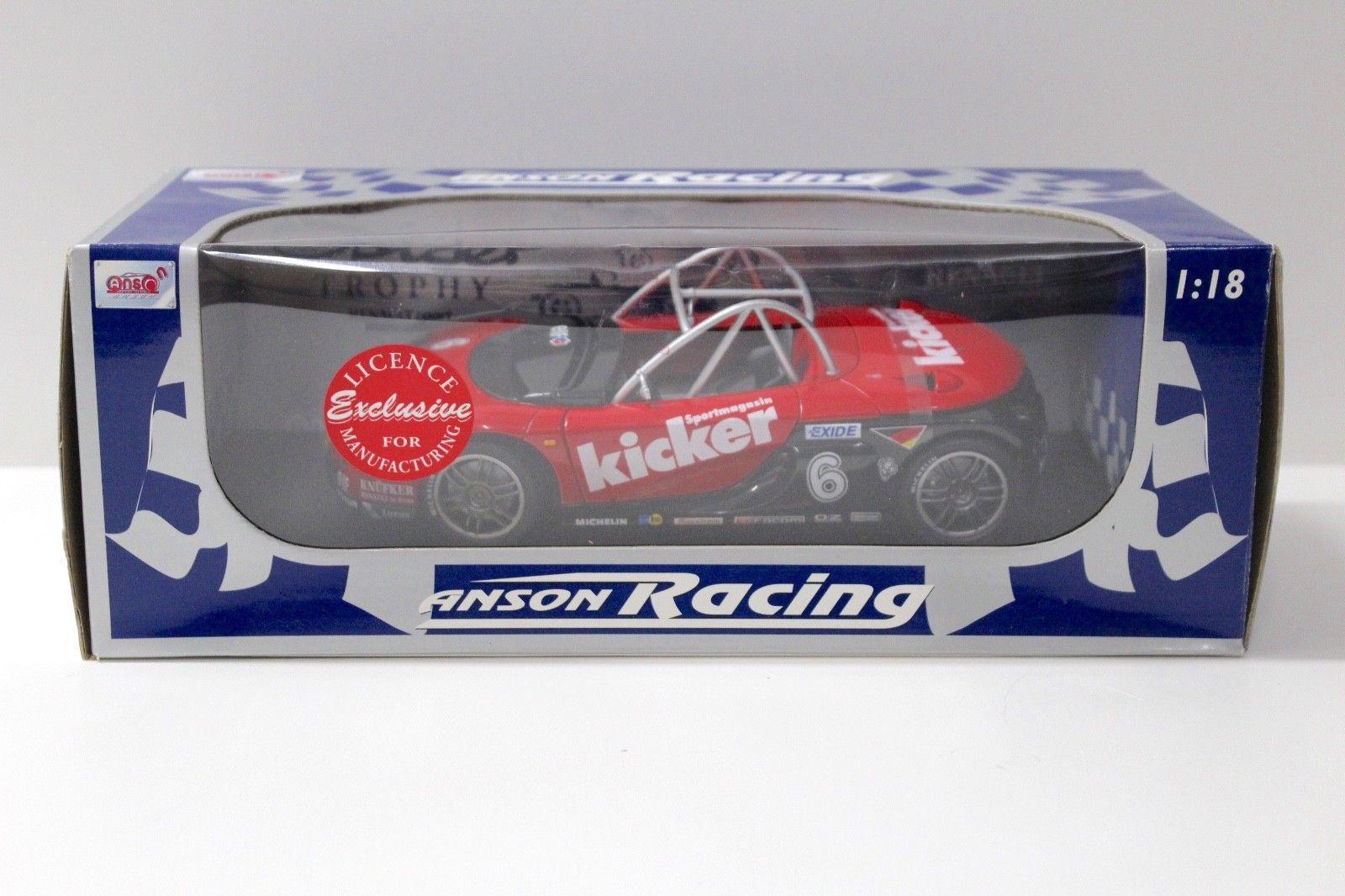 1:18 Anson Renault Sport Spider "KICKER" red/ black #6
