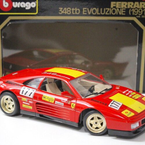 1:18 Bburago Ferrari 348tb "EVOLUZIONE" 1991 red #177