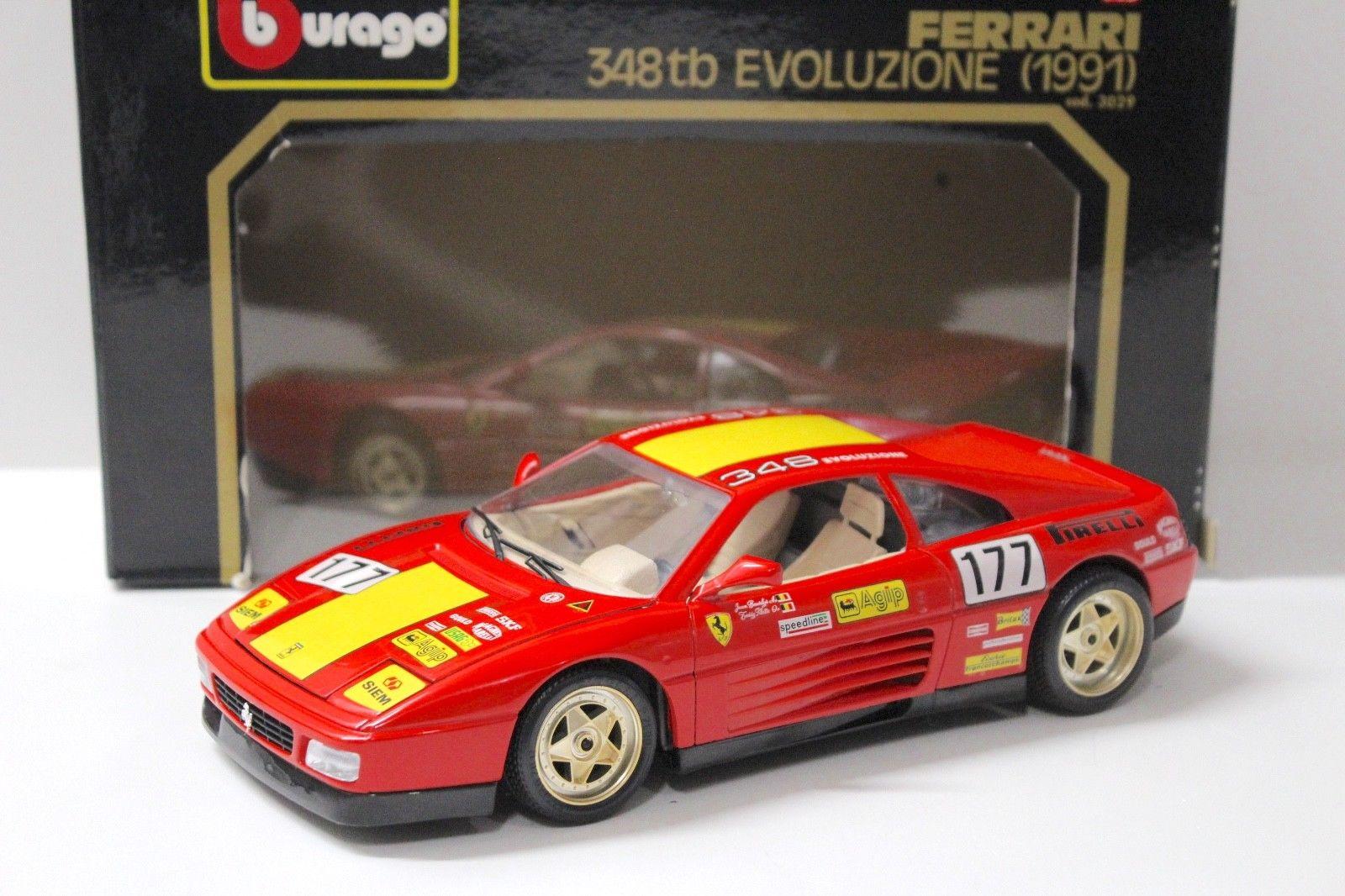 ID 46902 orig 1.jpg 1:18 Bburago Ferrari 348tb "EVOLUZIONE" 1991 red #177