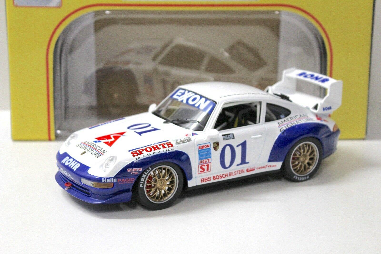1:18 Anson Porsche 911 993 GT2 "EXON ROHR" #01