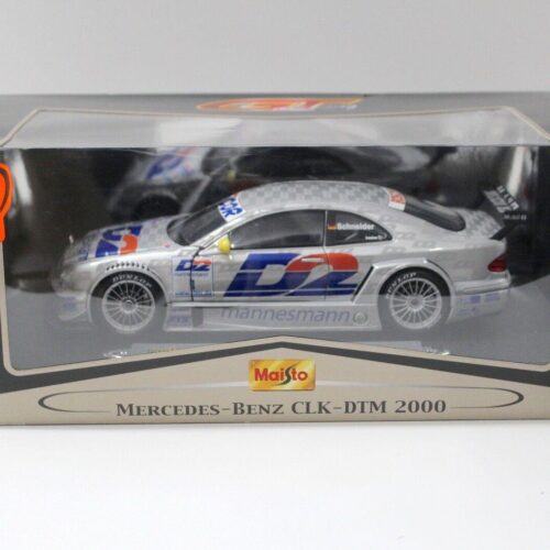 1:18 Maisto Mercedes CLK DTM 2000 SCHNEIDER #1 silver