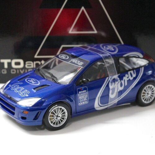 1:18 AUTOart Ford Focus WRC 1999 PRESENTATION blue