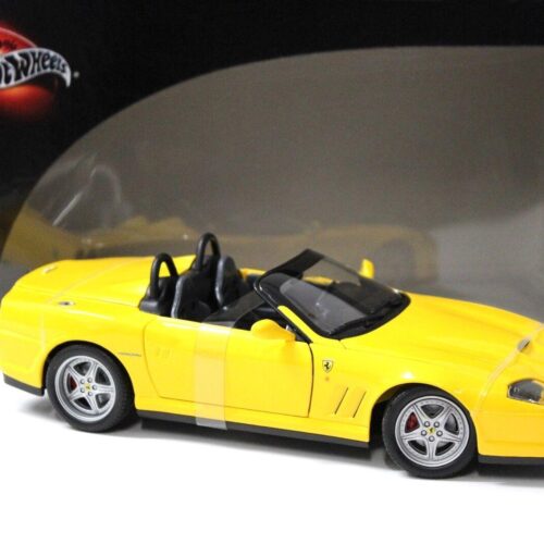 1:18 Hot Wheels Ferrari 550 Barchetta Pininfarina yellow