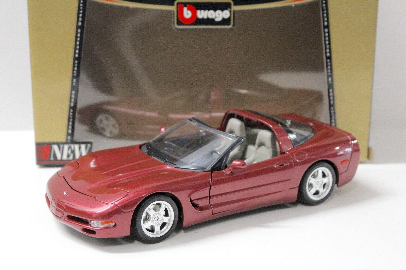 ID 47000 orig 1.jpg 1:18 Bburago Chevrolet Corvette Targa 1998 purple