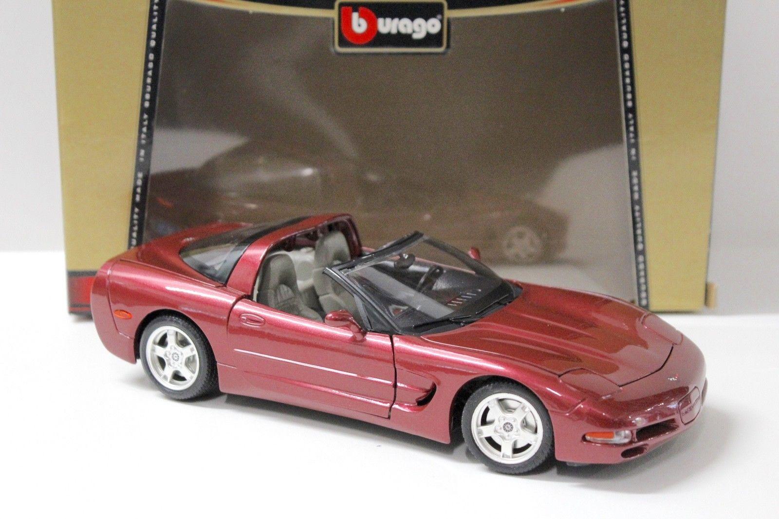 1:18 Bburago Chevrolet Corvette Targa 1998 purple