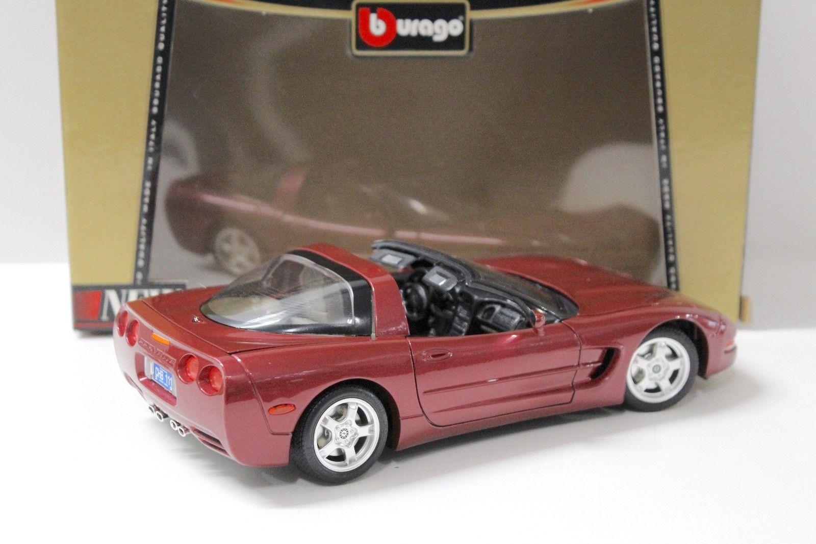 1:18 Bburago Chevrolet Corvette Targa 1998 purple