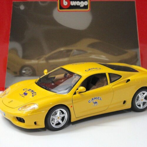 1:18 Bburago Ferrari 360 Modena "CAMEL" 1999 yellow