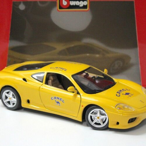1:18 Bburago Ferrari 360 Modena "CAMEL" 1999 yellow