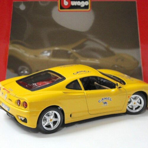 1:18 Bburago Ferrari 360 Modena "CAMEL" 1999 yellow