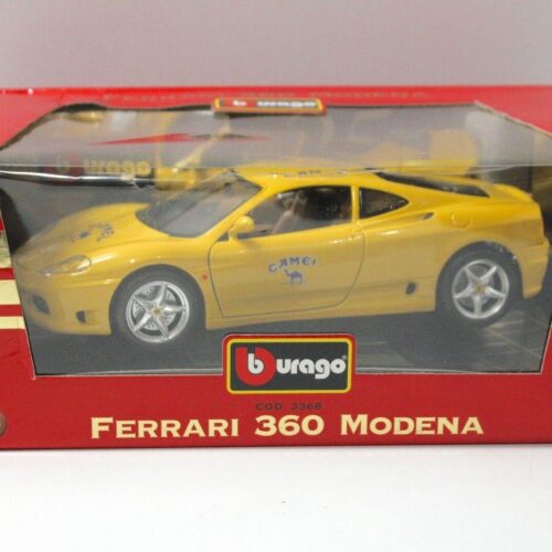 1:18 Bburago Ferrari 360 Modena "CAMEL" 1999 yellow
