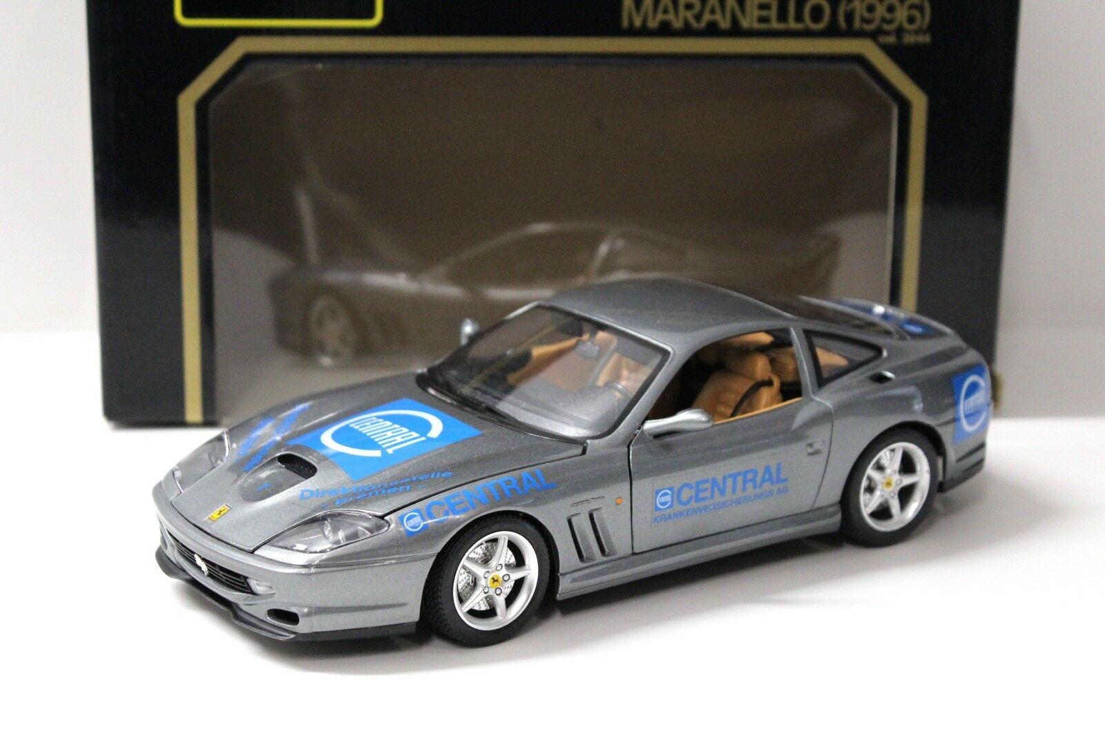 1:18 Bburago Ferrari 550 Maranello "CENTRAL" grey