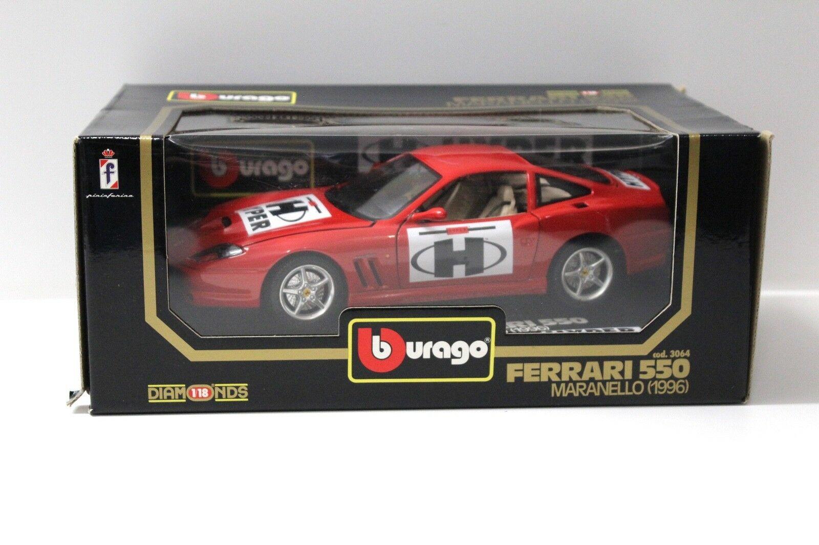 1:18 Bburago Ferrari 550 Maranello "HYPER" red