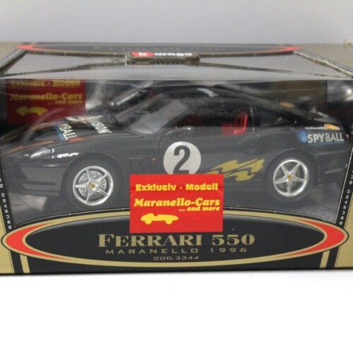 1:18 Bburago Ferrari 550 Maranello SPYBALL #2 black