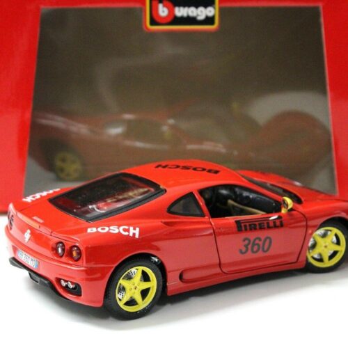 1:18 Bburago Ferrari 360 Modena Coupe "BOSCH" red