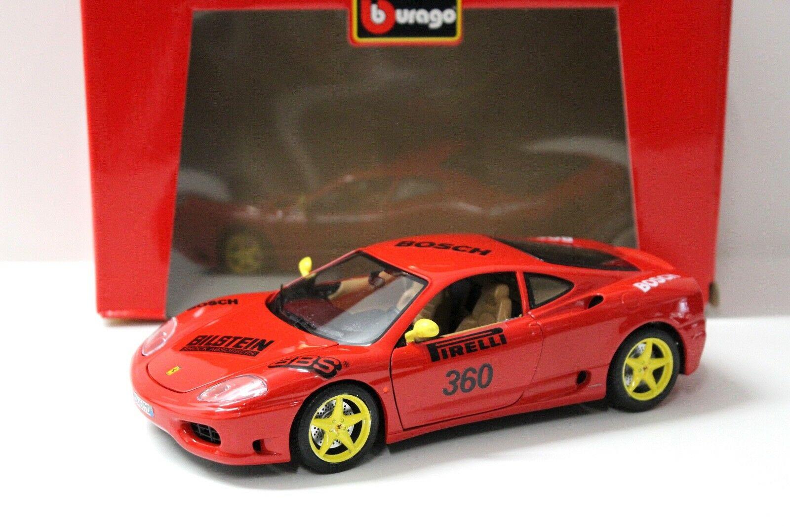 1:18 Bburago Ferrari 360 Modena Coupe "BOSCH" red