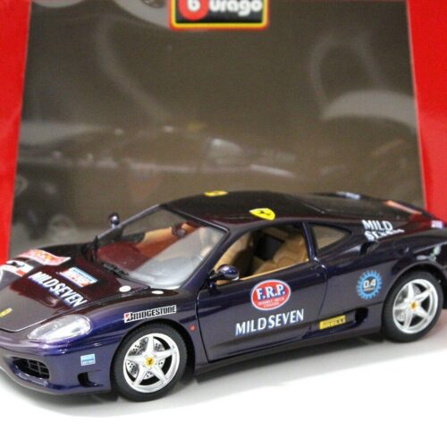 1:18 Bburago Ferrari 360 Modena MILD SEVEN purple
