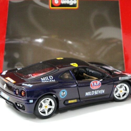 1:18 Bburago Ferrari 360 Modena MILD SEVEN purple