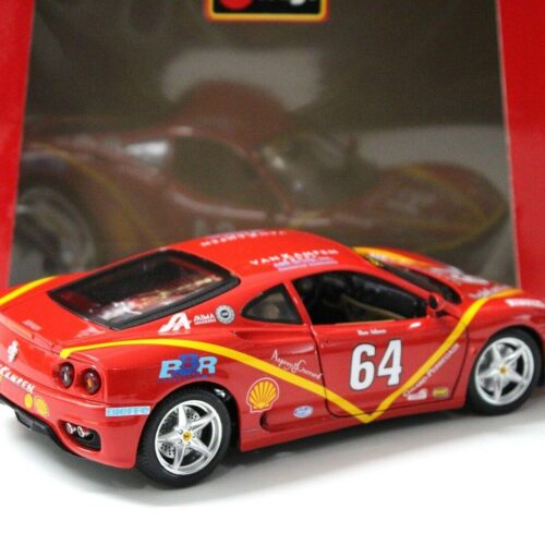 1:18 Bburago Ferrari 360 Modena Scottsdale #64 BBR EDITION red