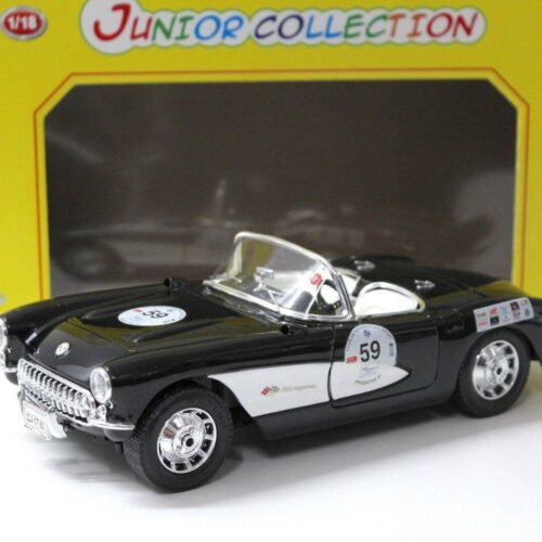 1:18 Bburago Junior Chevrolet Corvette 1957 black #59