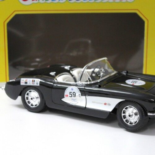 1:18 Bburago Junior Chevrolet Corvette 1957 black #59
