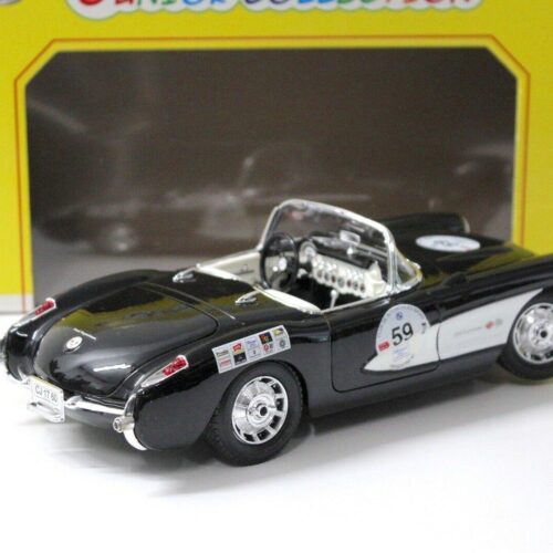 1:18 Bburago Junior Chevrolet Corvette 1957 black #59
