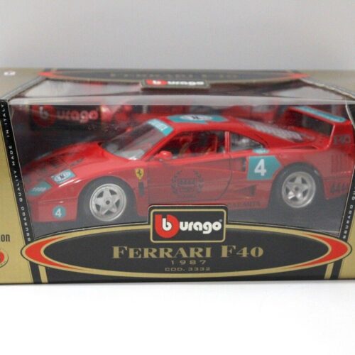 1:18 Bburago Ferrari F40 "GARANTA" 4444 Tage red