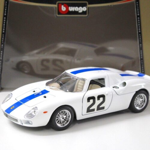 1:18 Bburago Ferrari 250 LM "LA F1 DEL MODELLISIMO" white #22
