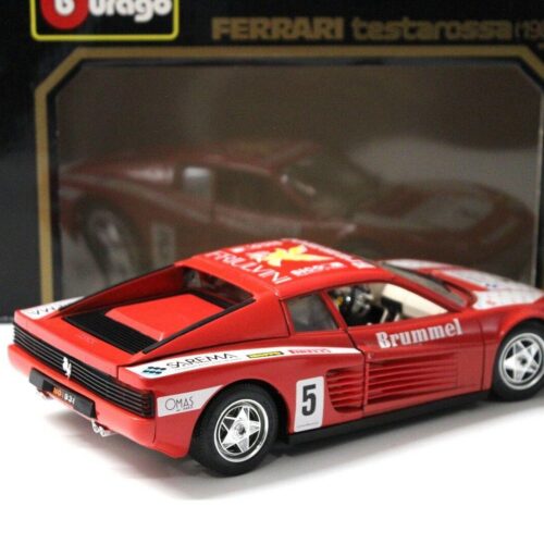 1:18 Bburago Ferrari Testarossa 1984 "BRUMMEL" #5 red