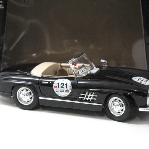 1:18 Bburago Mercedes 300SL Roadster #121 MILLE MIGLIA black