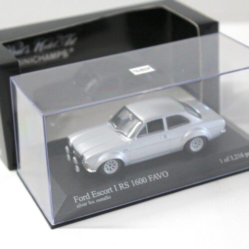 1:43 Minichamps Ford Escort I RS 1600 FAVO silver