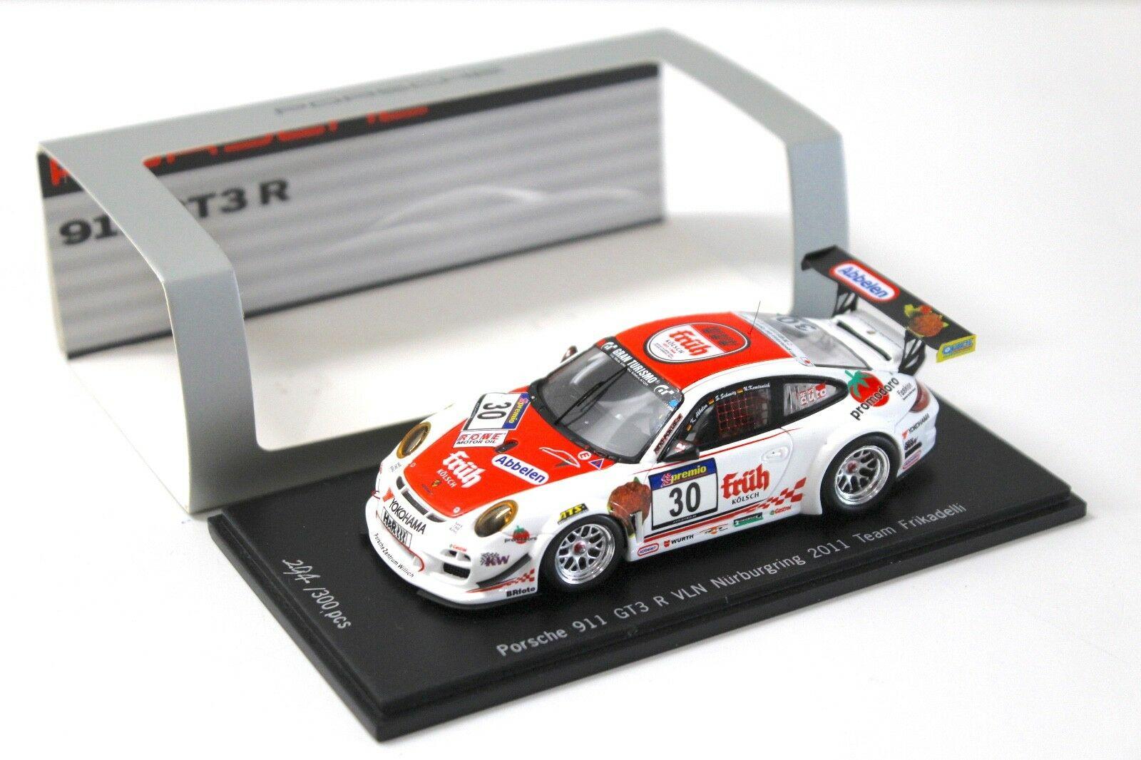 1:43 Spark Porsche 911 997 GT3 R VLN 24h Frikadelli 2011 #30