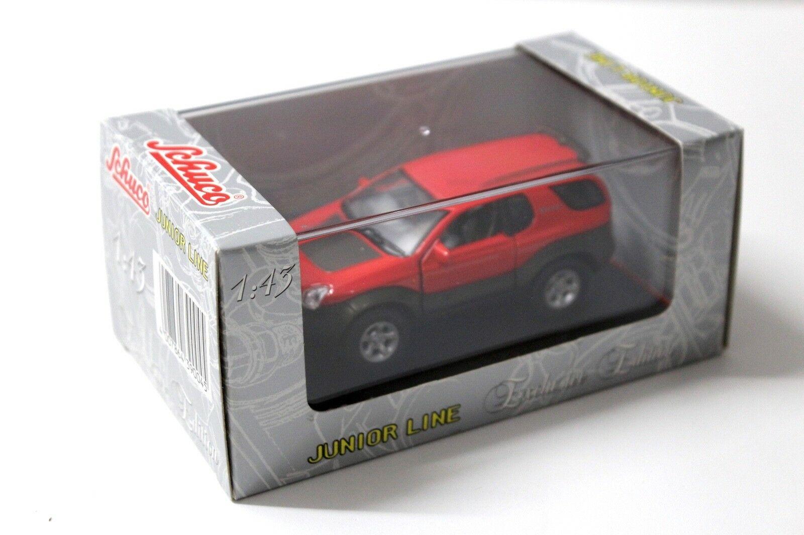 1:43 Schuco Junior ISUZU V-Cross red