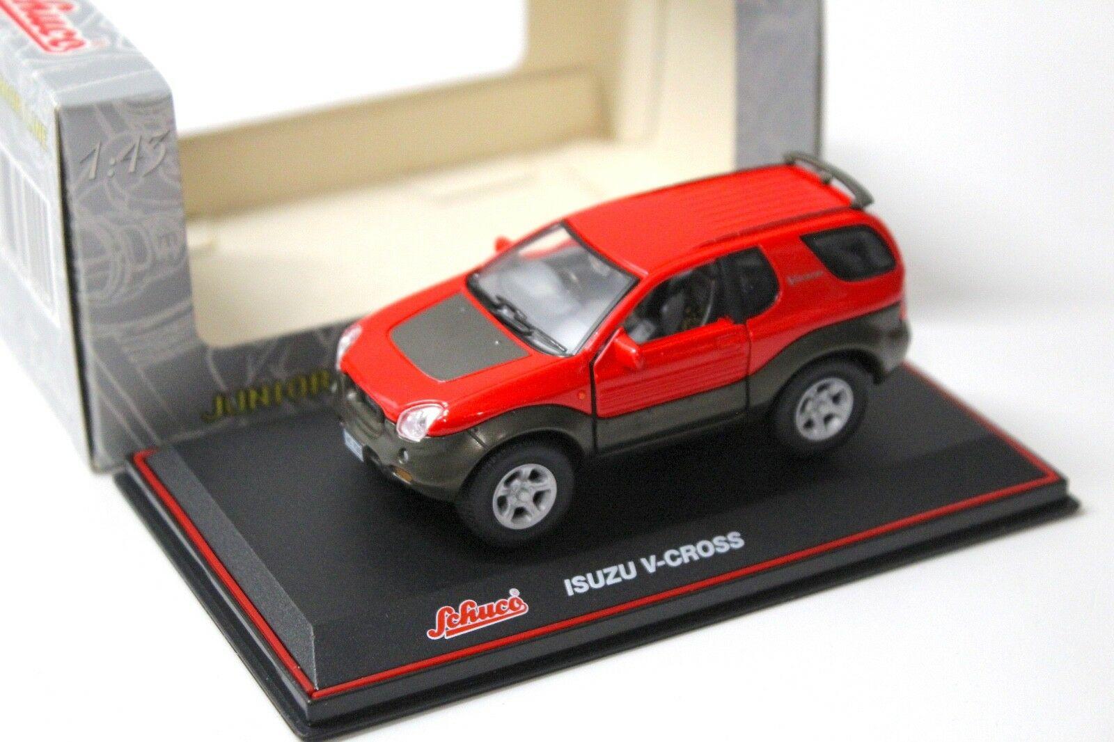 1:43 Schuco Junior ISUZU V-Cross red