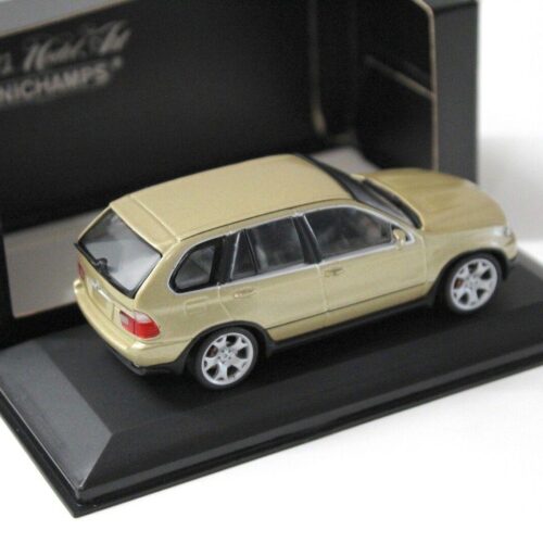 1:43 Minichamps BMW X5 E53 4.4i light yellow 2000