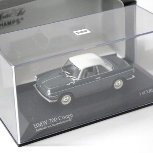 1:43 Minichamps BMW 700 Coupe grey/ white