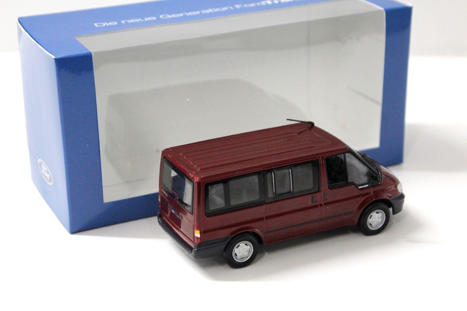 1:43 Minichamps Ford Transit Tourneo 2000 red DEALER VERSION