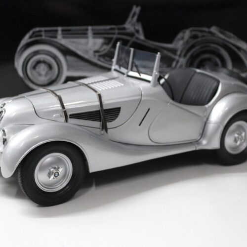 1:12 Premium ClassiXXs BMW 328 Roadster silver/ silver with Top