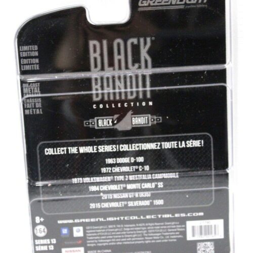 1:64 Greenlight Chevrolet C-10 1972 *BLACK BANDIT*