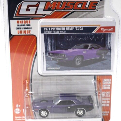 1:64 Greenlight Plymouth Hemi Cuda 1971 purple