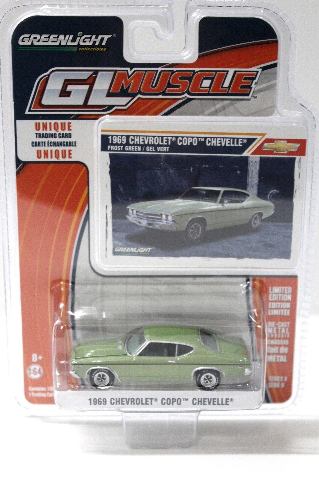 1:64 Greenlight Chevrolet Copo Chevelle 1969 green