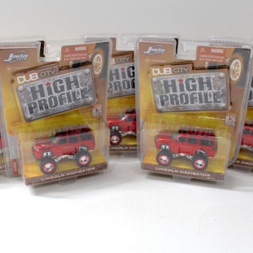 1:64 JADA Toys Lincoln Navigator red High Profile 5 pcs. SET