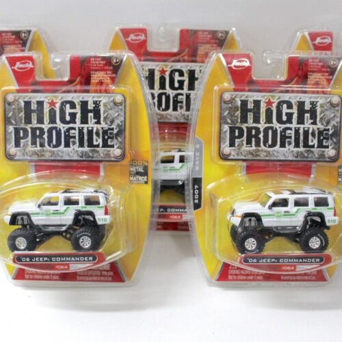 1:64 JADA Toys Jeep Commander Patrol 2006 SET 5 pcs.