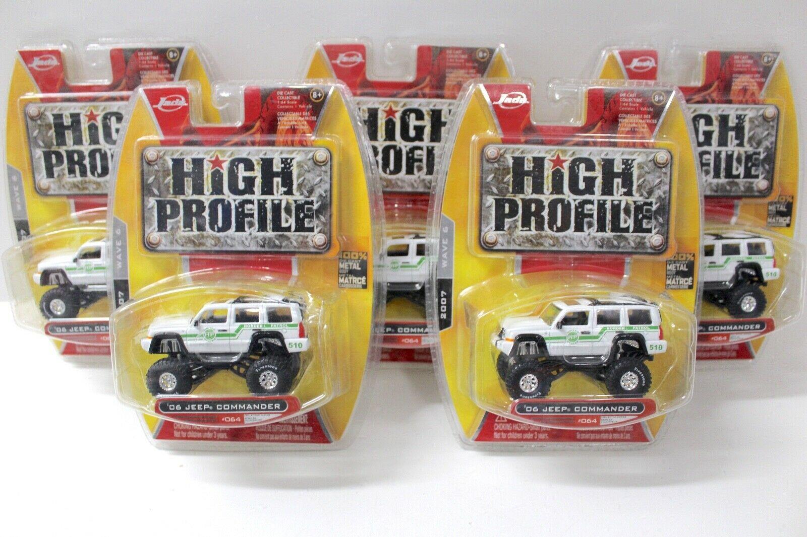 ID 47496 orig 1.jpg 1:64 JADA Toys Jeep Commander Patrol 2006 SET 5 pcs.