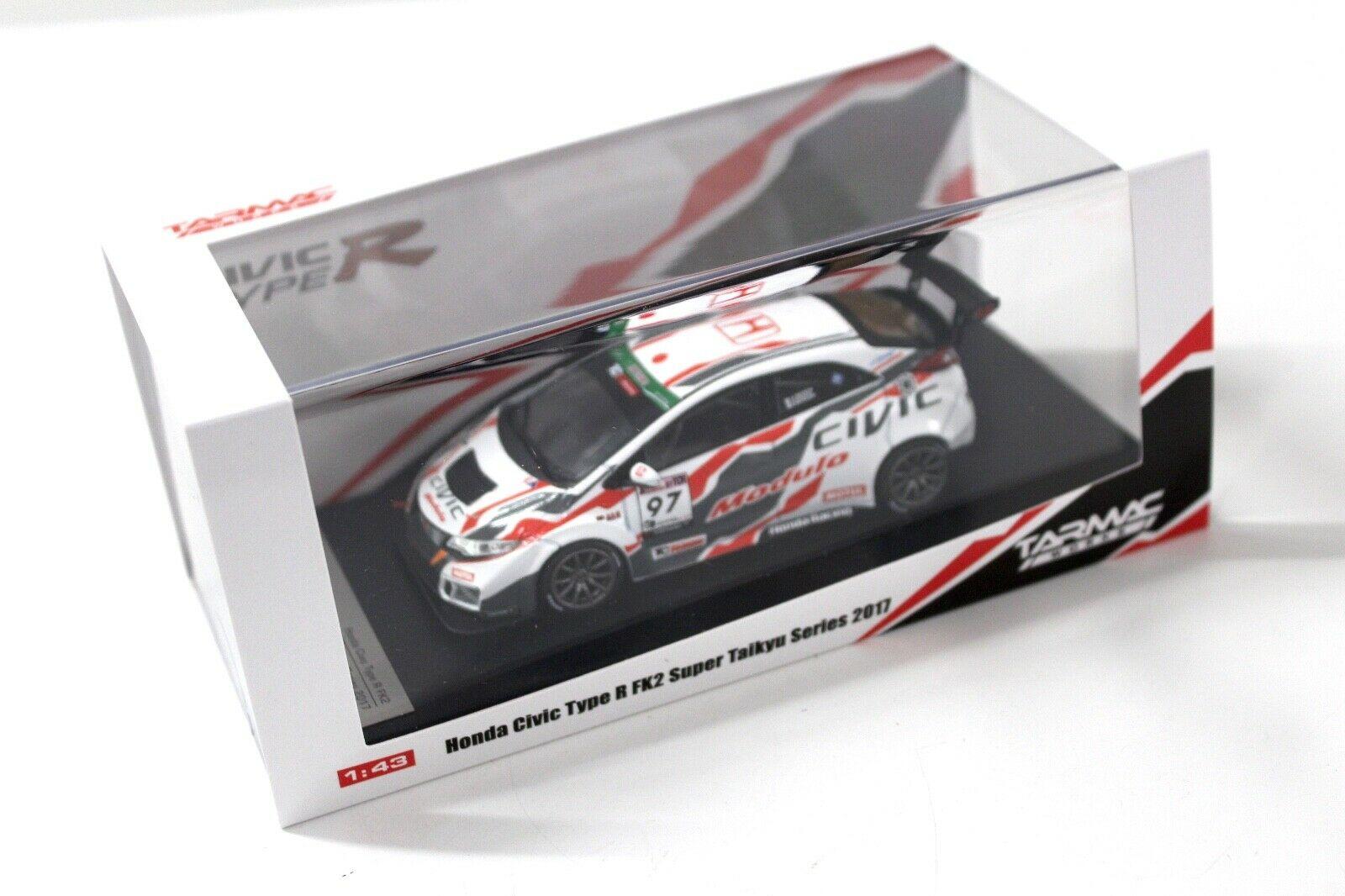 1:43 TARMAC Honda Civic Type R FK2 Super Taikyu 2017